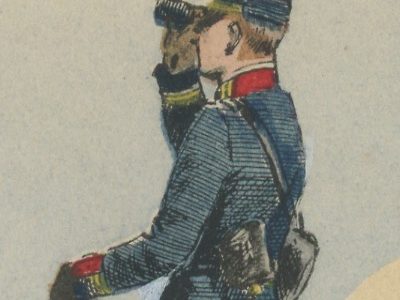 Carte Postale Illustrée - Maurice Toussaint - Edition Militaire Illustrées - Artillerie Montée - 1910