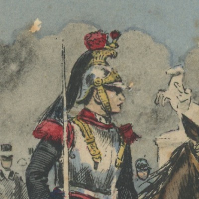 Carte Postale Illustrée - Maurice Toussaint - Edition Militaire Illustrées - Cuirassiers - 1914