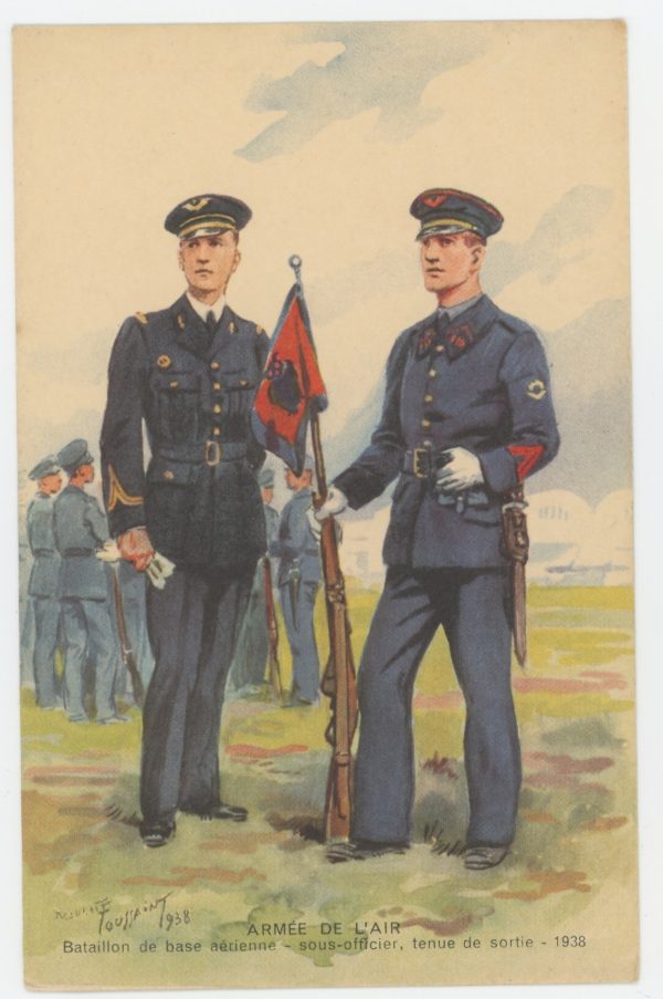 Carte Postale Illustrée - Maurice Toussaint - Edition Militaire Illustrées - Armée de l'air - 1940