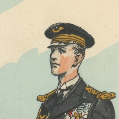 Carte Postale Illustrée - Maurice Toussaint - Edition Militaire Illustrées - Armée de l'air - 1940 - Officier mécanicien