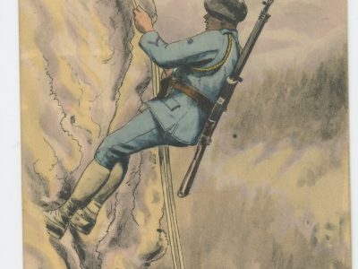 Carte Postale Illustrée - Edmond Lajoux - Edition Militaire Illustrées - Infanterie Alpine - 1930