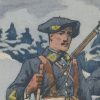 Carte Postale Illustrée - Pierre Albert Leroux - Edition Militaire Illustrées - Chasseurs Alpins - 1930