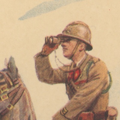 Carte Postale Illustrée - Maurice Toussaint - Edition Militaire Illustrées - Artillerie en Campagne - 1940