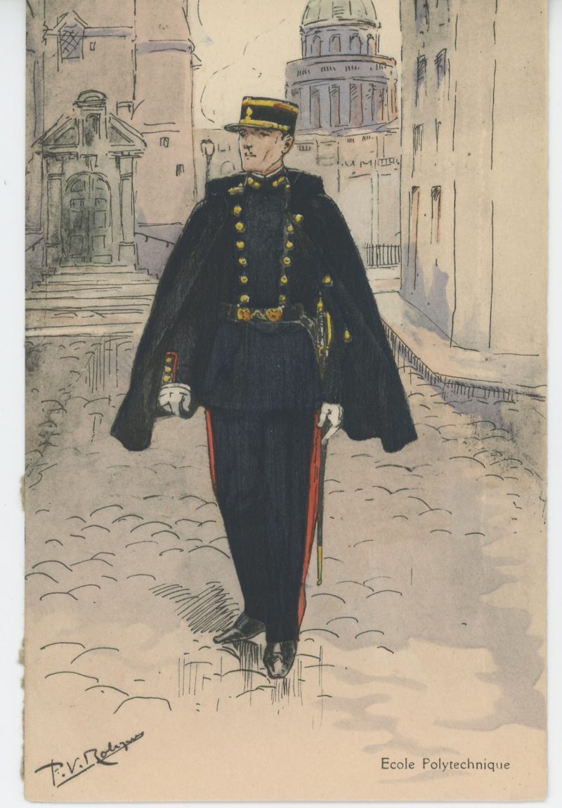 Carte Postale Illustrée - P.V Robiquet - Edition Militaire Illustrées - Ecole Polytechnique - 1930