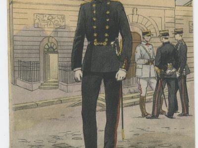 Carte Postale Illustrée - Pierre Albert Leroux- Edition Militaire Illustrées - Ecole Polytechnique 1921
