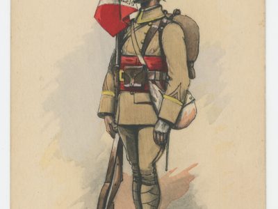 Carte Postale Illustrée - Edmond Lajoux - Edition Militaire Illustrées - Tirailleurs Sénégalais - 1930