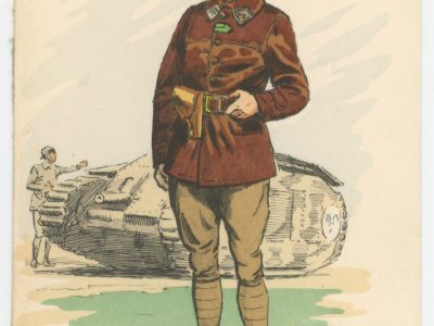 Carte Postale Illustrée - Maurice Toussaint - Edition Militaire Illustrées - Char de combat - 1940