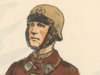 Carte Postale Illustrée - Maurice Toussaint - Edition Militaire Illustrées - Char de combat - 1940