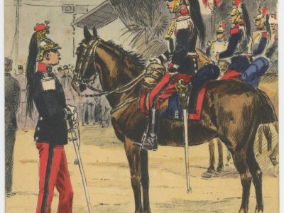 Carte Postale Illustrée - Maurice Toussaint - Edition Militaire Illustrées - Cuirassiers - 1914