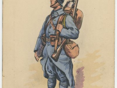 Carte Postale Illustrée - Edmond Lajoux - Edition Militaire Illustrées - Infanterie - 1930