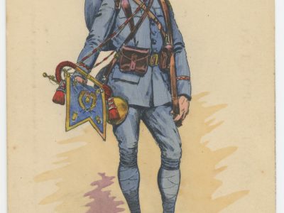 Carte Postale Illustrée - Edmond Lajoux - Edition Militaire Illustrées - Infanterie - 1930