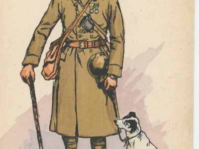 Carte Postale Illustrée - Pierre Albert Leroux - Edition Militaire Illustrées - Infanterie Coloniale - 1940