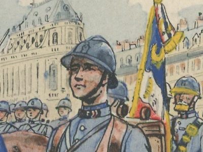 Carte Postale Illustrée - Pierre Albert Leroux - Edition Militaire Illustrées -Génie - Chemin de fer - 1930