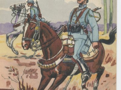 Carte Postale Illustrée - Pierre Albert Leroux - Edition Militaire Illustrées - Dragons - 1930