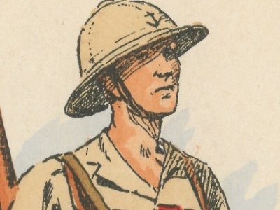 Carte Postale Illustrée - Maurice Toussaint - Edition Militaire Illustrées - Infanterie Coloniale - 1940