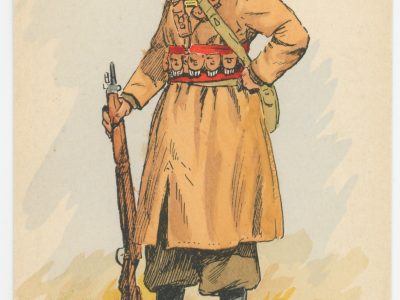 Carte Postale Illustrée - Maurice Toussaint - Edition Militaire Illustrées - Spahi Marocain - 1940