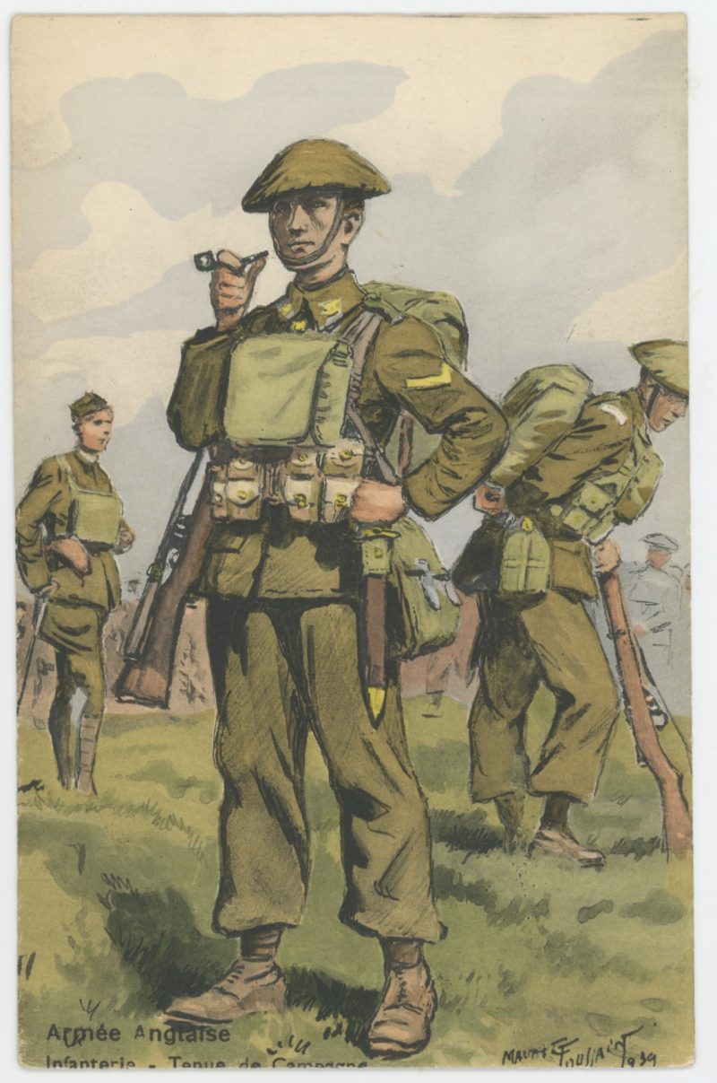 Armée Anglaise - Infanterie- Tenue de Campagne - 1939 - Maurice Toussaint - Uniforme