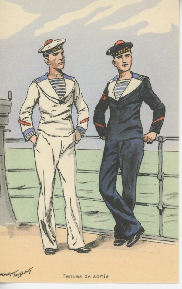 Carte Postale Illustrée - Maurice Toussaint - Edition Militaire Illustrées - Marine - Contre-Amiral - 1930