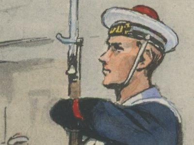 Carte Postale Illustrée - Maurice Toussaint - Edition Militaire Illustrées - Marine - Contre-Amiral - 1930