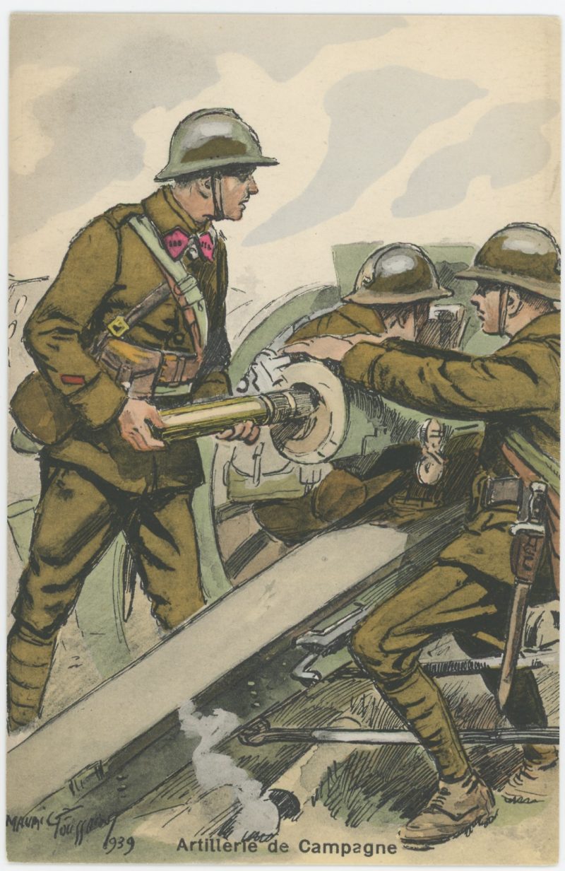 Armée Française - Artillerie - Tenue de Campagne - 1939 - Maurice Toussaint - Uniforme
