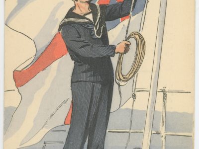 Armée Anglaise Marine Britannique 1939 - Maurice Toussaint - Uniforme - Matelot