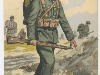 Carte Postale Illustrée - Maurice Toussaint - Edition Militaire Illustrées - Pologne - Infanterie- 1939