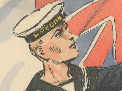 Armée Anglaise Marine Britannique 1939 - Maurice Toussaint - Uniforme - Matelot