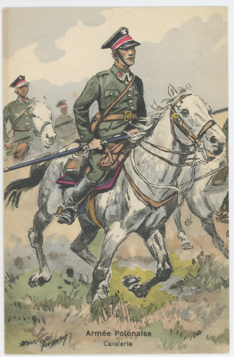 Carte Postale Illustrée - Maurice Toussaint - Edition Militaire Illustrées - Pologne - Cavalerie- 1939