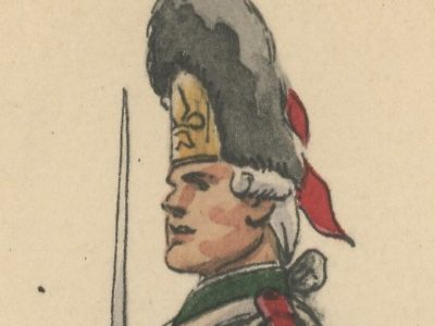 Carte Postale Illustrée - Edmond Lajoux - Edition Militaire Illustrées - Chasseurs de Conflans - Grenadier - 1761