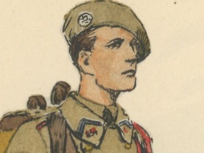 Carte Postale Illustrée - Maurice Toussaint - Edition Militaire Illustrées - Infanterie des Régions Fortifiées - 1940