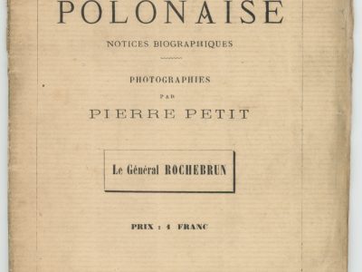 CDV Militaire - Ancienne Photographie - Zouaves de la mort - Uniforme - 1863 - Général Rochebrun - Pierre Petit Photographe - Pologne