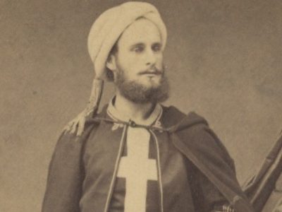 CDV Militaire - Ancienne Photographie - Zouaves de la mort - Uniforme - 1863 - Général Rochebrun - Pierre Petit Photographe - Pologne