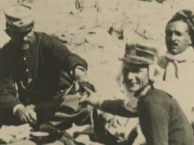 Snapshot - Photo papier originale - Halte Méhariste 1911 - Uniforme - France - Famille - Sahara - Patrouille