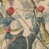Petit Protège Cahier Scolaire Histoire de France - XIX illustration - Le Drapeau Français - La Mission Marchand - Fachoda - Tirailleurs Sénégalais