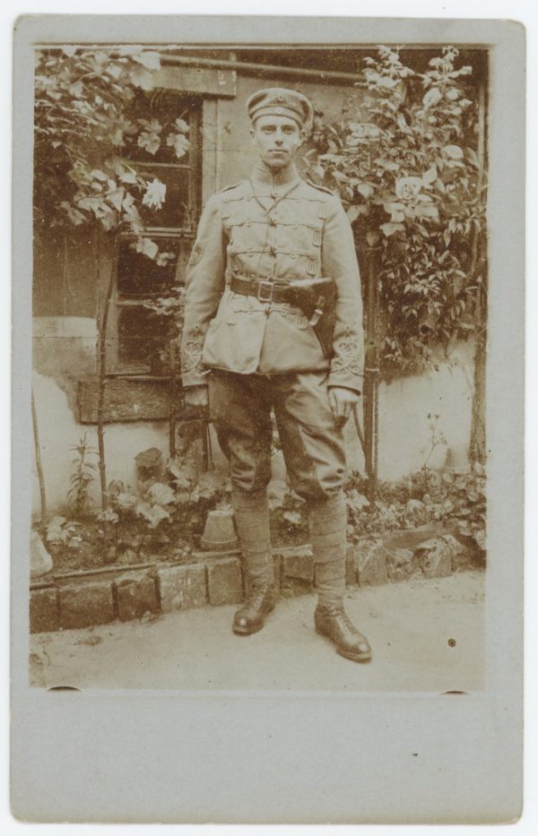 Carte Ancienne Photographie - Guerre 14/18 - Armée Allemande - Hussard - Alsacien - Conscription - Prusse