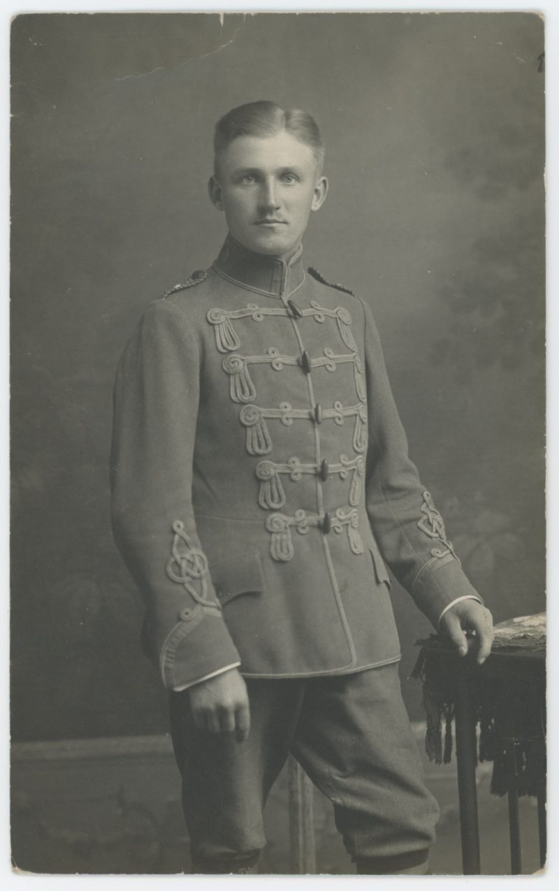 Carte Ancienne Photographie - Guerre 14/18 - Armée Allemande - Hussard - Alsacien - Conscription - Prusse