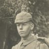 Carte Ancienne Photographie - Guerre 14/18 - Armée Allemande - Infanterie - Prusse / Alsaciens - Conscription - Casque à Pointe 1914/1915