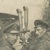 Carte Ancienne Photographie - Guerre 14/18 - Armée Allemande - Infanterie - Prusse / Alsaciens - Conscription - Casque à Pointe - Artillerie - Observation