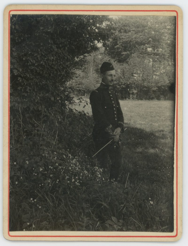 Carte Ancienne Photographie - Guerre 14/18 - Armée Française - Officier - Cavalerie - 11 régiment Cuirassier - Uniforme - Lieutenant