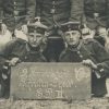 Carte Ancienne Photographie - Guerre 14/18 - Armée Allemande - Garde Impériale - Königin Elisabeth Garde-Grenadier-Regiment Nr. 3 - Alsacien - Conscription - Prusse Campagne 1914/1918