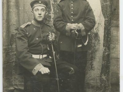 Carte Ancienne Photographie - Guerre 14/18 - Armée Allemande - 15 Régiment du Train