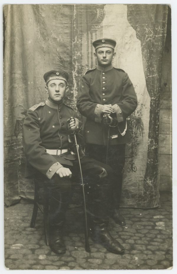 Carte Ancienne Photographie - Guerre 14/18 - Armée Allemande - 15 Régiment du Train