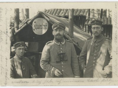 Carte Ancienne Photographie - Guerre 14/18 - Armée Allemande - 28ème Landwehr Infanterie - Prusse / Alsaciens - Conscription - Prusse Campagne 1914/1918 - Camp