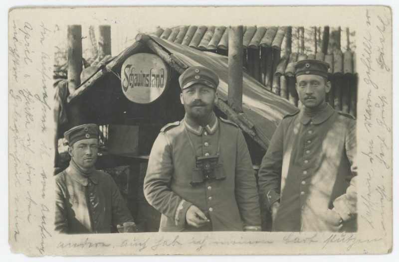 Carte Ancienne Photographie - Guerre 14/18 - Armée Allemande - 28ème Landwehr Infanterie - Prusse / Alsaciens - Conscription - Prusse Campagne 1914/1918 - Camp