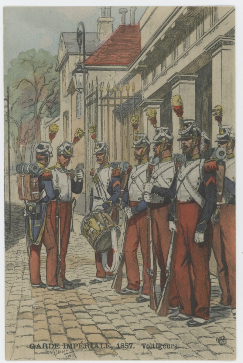 Série Complète - Cartes Postales Illustrées - Maurice Toussaint - Edition Leroy - Les unités de la Garde Impériale Second Empire - Uniforme