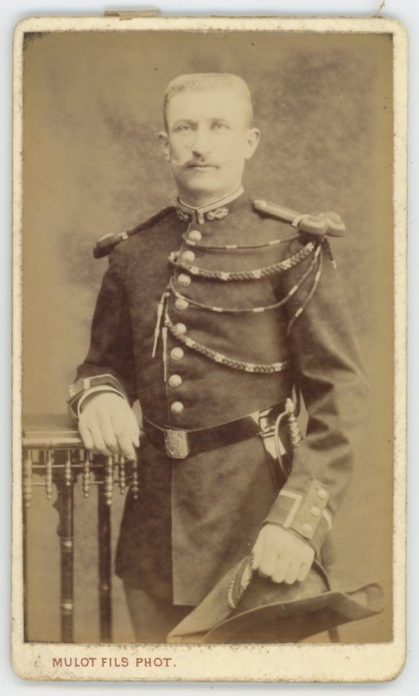 CDV Soldat Français - Gendarmerie - 3ème République - Cabinet Photo - Mulot Fils - Paris