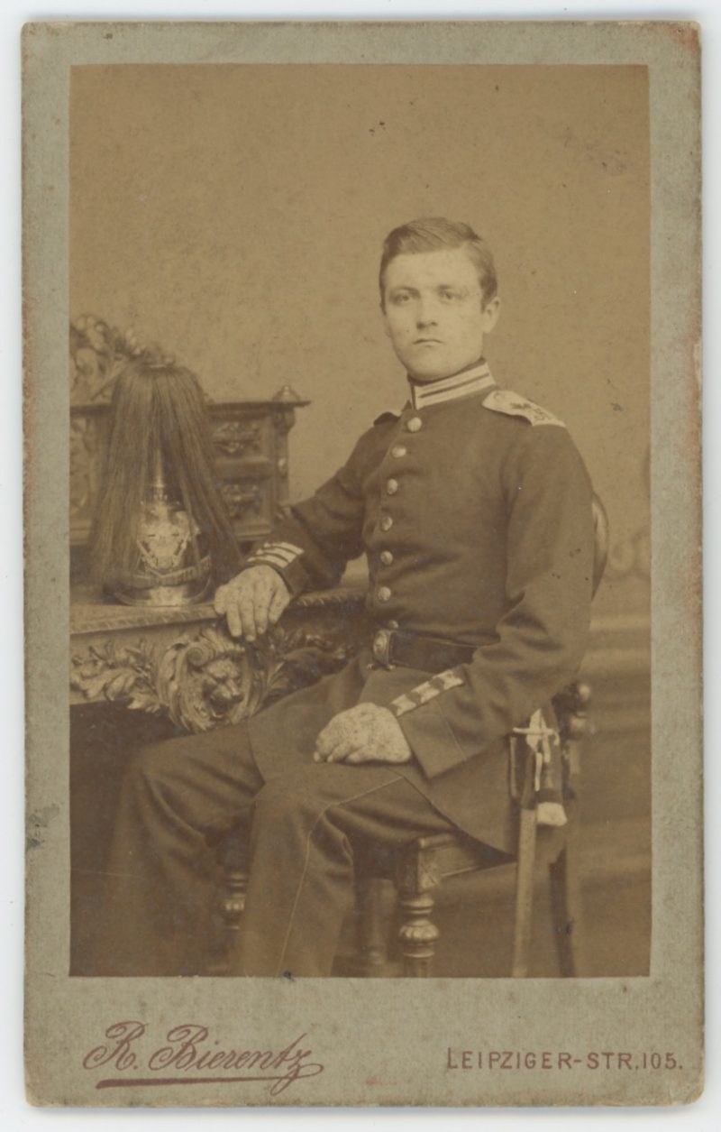 CDV Soldat Prusse - 1er régiment de grenadiers de la Garde Empereur Alexandre - Uniforme - Berlin - 1898 - 1900