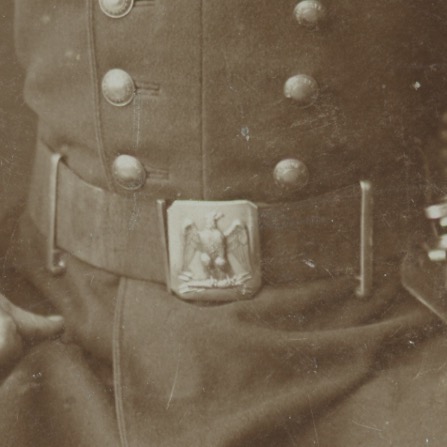 3 Cartes CDV photo 1873 - Uniforme Légion Etrangère 1er Régiment - Strasbourg - Militaire - Musicien - Début 3ème République