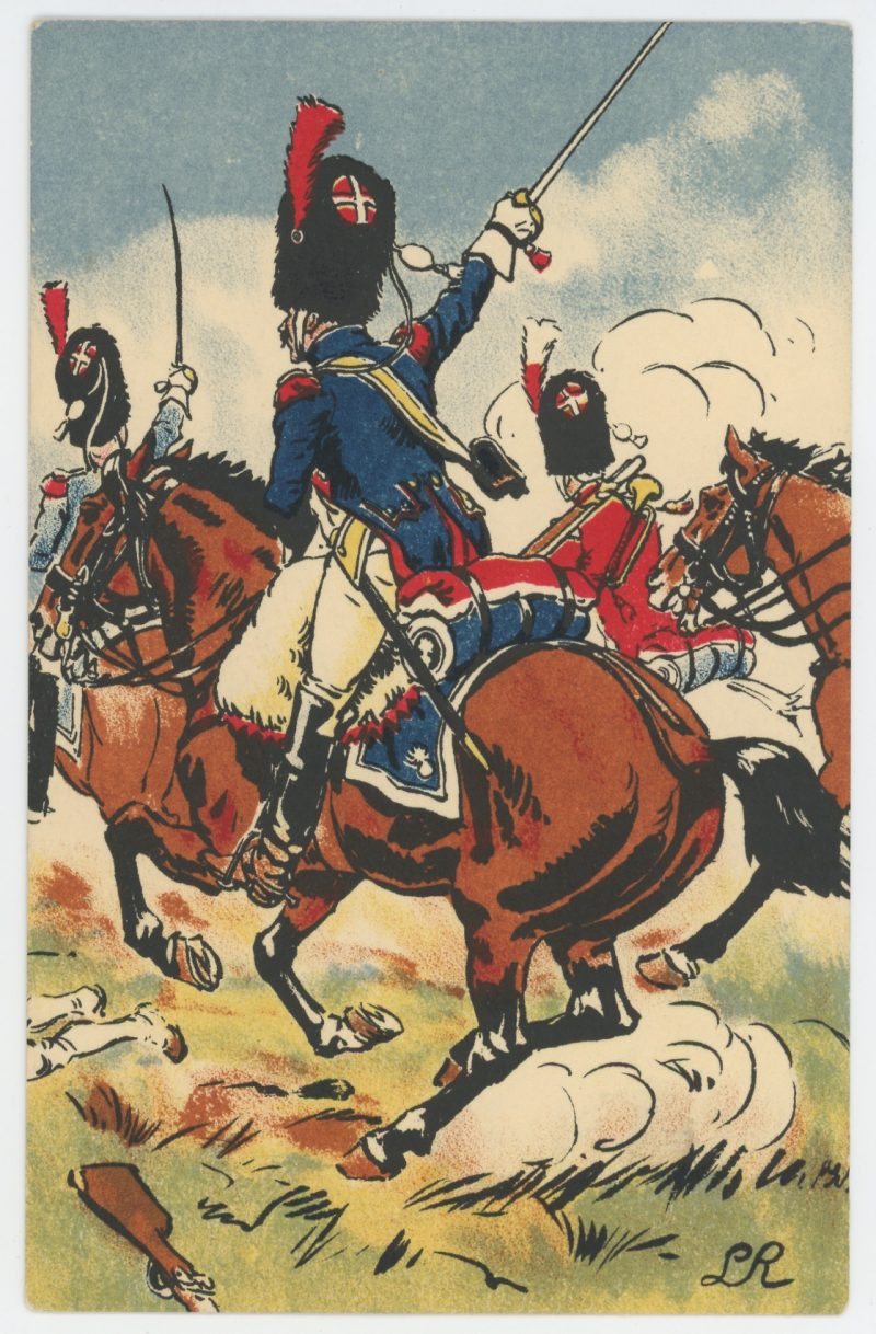 Lot 13 Cartes Postales Illustrées - Lucien Rousselot - Edition Musée de l'Armée - Historique uniforme - 1er Empire - Garde Impériale