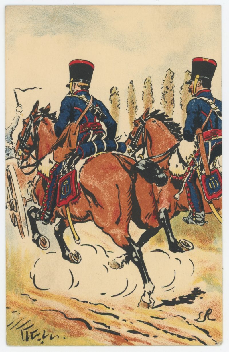 Lot 13 Cartes Postales Illustrées - Lucien Rousselot - Edition Musée de l'Armée - Historique uniforme - 1er Empire - Garde Impériale